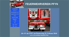 Desktop Screenshot of feuerwehrverein.ch